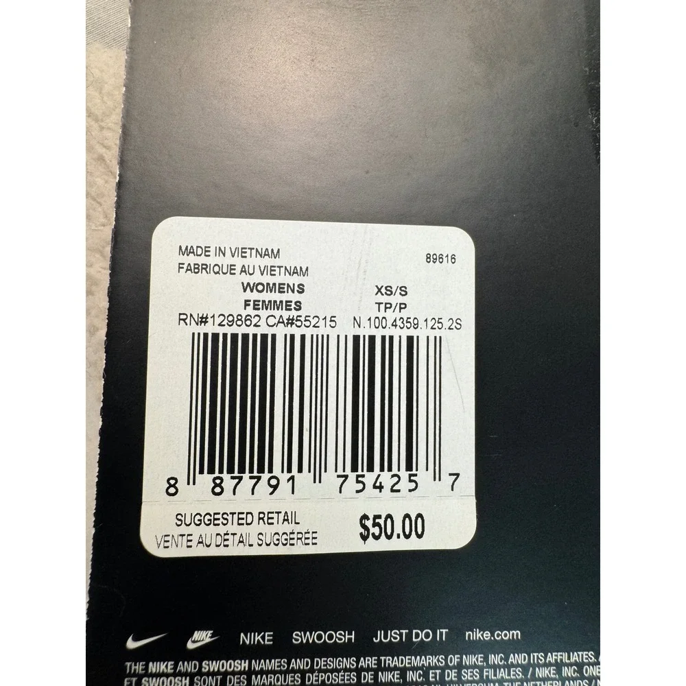 Nike Sherpa Fleece Mittens Womens XS/S Oatmeal Bone NEW
